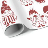 Kerstman Kerst Wrapping Gift Wrap Delight Cadeaupapier (Rol Hoek)