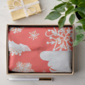 Kerstman Kerstboom Sneeuwvlokken Kerstmis Tissuepapier (Geschenk)