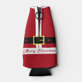 Kerstman Kerstfles koeler (Achterkant)