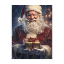 Kerstman Kerstkaart