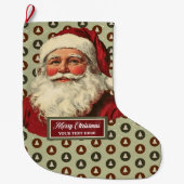 kerstman kerstkous ontwerp grote kerstsok (Voorkant)