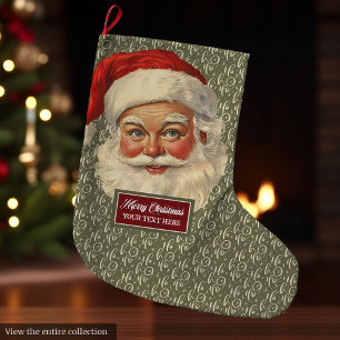  Kerstman Kerstkous personaliseren Grote Kerstsok