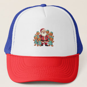 Kerstman Kerstkrans Kerstbrood Verpleegkundigen Trucker Pet