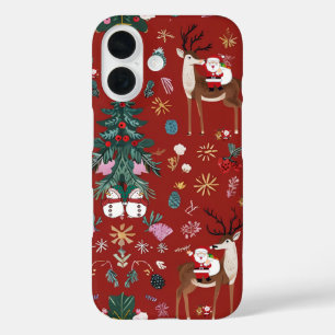 Kerstman, Kerstman, Kerstman iPhone 16 Hoesje