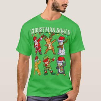 Kerstman kerstman kerstvrienden familie familie fa t-shirt