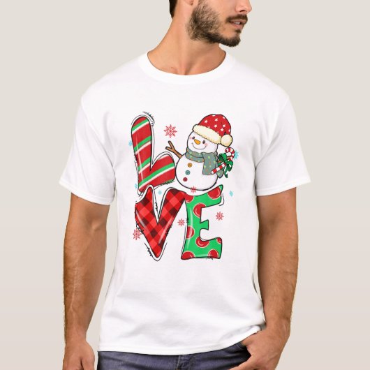 Kerstman kerstmis 2021 voor vrouwen t-shirt (Voorkant)