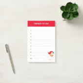 Kerstman Kerstmis Bewerkbare Dingen Om Te Doen Post-it® Notes (Kantoor)
