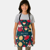 Kerstman Kerstmis Decoraties Water Patroon Schort (Insitu)