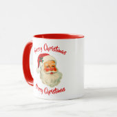 Kerstman Kerstmis Mok (Voorkant links)