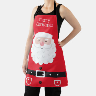 Kerstman Kerstmuts Schort