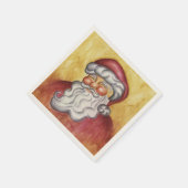 Kerstman Kerstmuts Servetten (Hoek)
