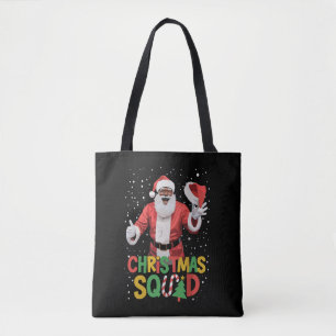 Kerstman Kerstploeg Zwart Afro-Amerikaans Draagtas