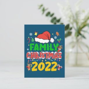Kerstman kerstteam 2022, Santa Elf Squa Briefkaart