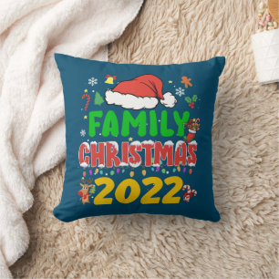 Kerstman kerstteam 2022, Santa Elf Squa Kussen