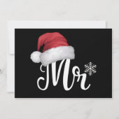 Kerstman Kersttrui Heren Dames Matchende Kerstpyja Feestdagenkaart (Voorkant)