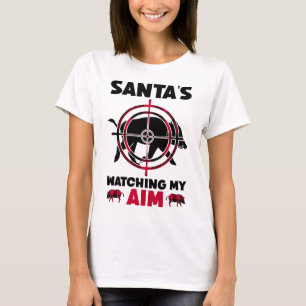 Kerstman kijkt mee met mijn richtingsgevoel - Wild T-shirt