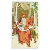  kerstman klein cadeauzakje (Voorkant)