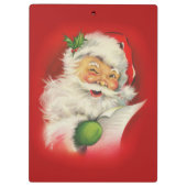 kerstman klembord (Achterkant)