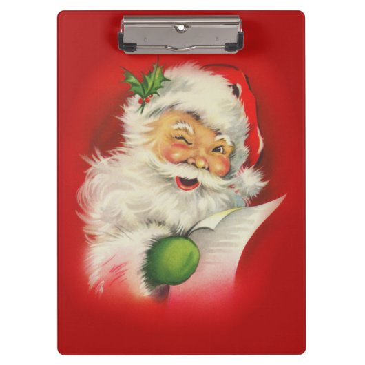 kerstman klembord (Voorkant)