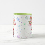 Kerstman Kleurrijke Kerst Mok (Midden)