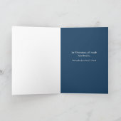 Kerstman koets engelenboom speelgoed Kerst Feestdagen Kaart (Binnen)