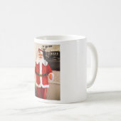 kerstman koffiemok (Voorkant rechts)