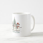 kerstman koffiemok (Voorkant rechts)