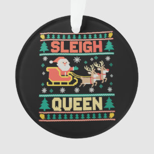 Kerstman Koningin LGBTQ Regenboog Rendier Kerstmis Ornament