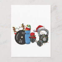 Kerstman Krachttraining Hantelelementen Gym Kerstm