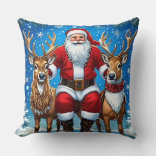 Kerstman Kussen