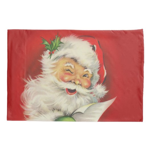 kerstman kussensloop (Achterkant)