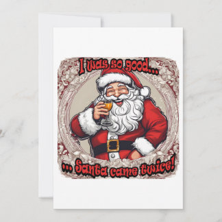 Kerstman kwam twee keer! feestdagenkaart