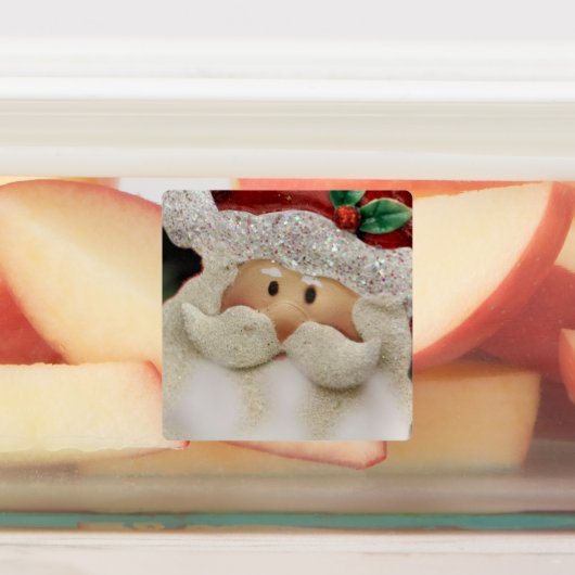 kerstman labels (Aangebracht)