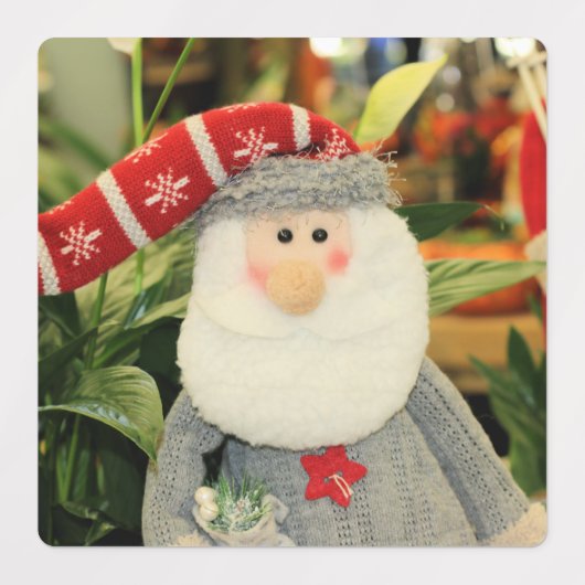 kerstman labels (Design 2)