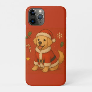 Kerstman Labrador Retriever Hond Schattige Kerstmi iPhone 11 Pro Hoesje