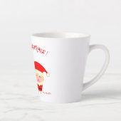 Kerstman Latte Mok (Rechts)