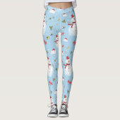 Kerstman Leggings (Voorkant)
