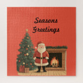 kerstman legpuzzel (Verticaal)