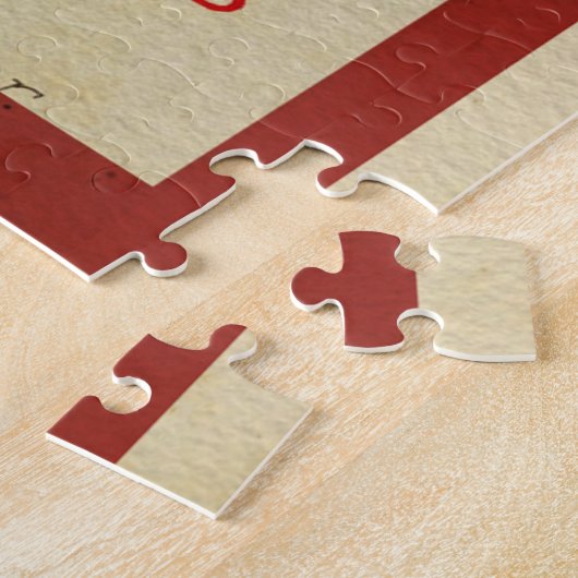  kerstman legpuzzel (Zijkant)