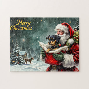Kerstman Legpuzzel