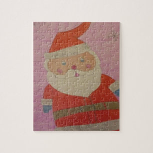 kerstman legpuzzel