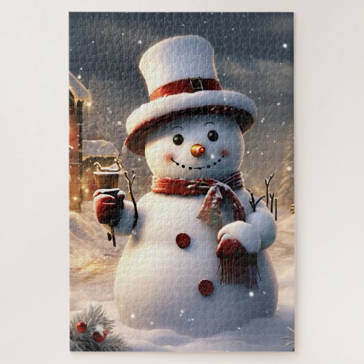 Kerstman Legpuzzel (Verticaal)