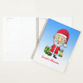 Kerstman luidt de bel planner (Display)
