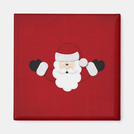 kerstman magneet (Voorkant)