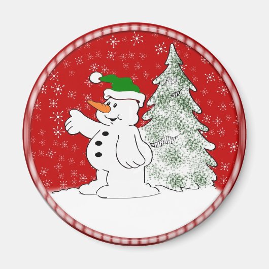 Kerstman Magneet (Voorkant)