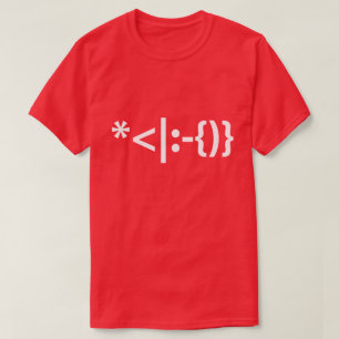 kerstman met baardkerst t-shirt