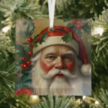 Kerstman met maretak