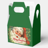 kerstman met pijnlijke kerstmis bedankdoosjes (Geopend)