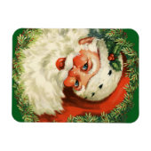  kerstman met ringzegen magneet (Horizontaal)