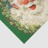 kerstman met ringzegen tissuepapier (Detail)
